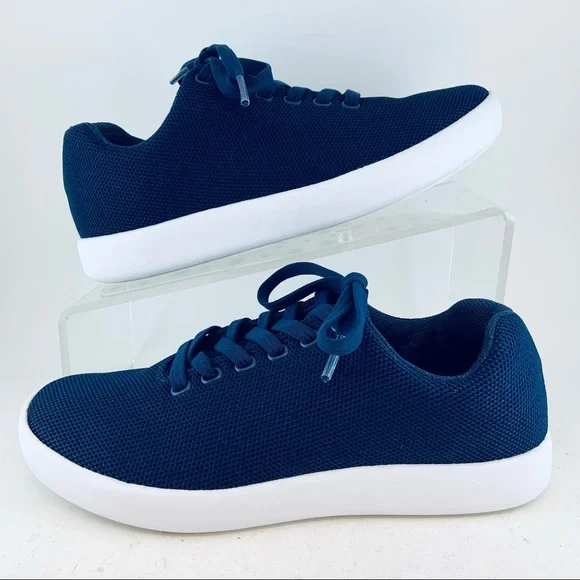 Atoms Navy White Women's Model 000 Everyday Sneakers, size 5.75 - Picture 5 of 11